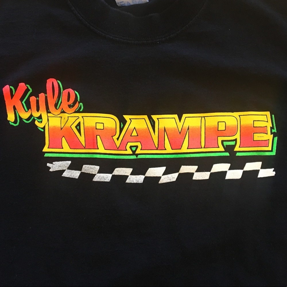 Vintage Gildan auto racing car shirt